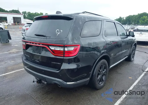 2016 Dodge Durango Limited из США, поврежденный, VIN 1C4RDHDG9GC315017
